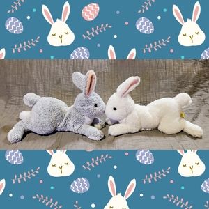 2 adorable Sunlemon Rabbit plushies